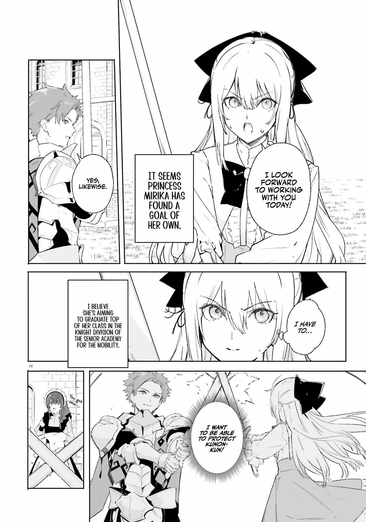 Majutsushi Kunon wa Miete Iru Chapter 11 — Page 9