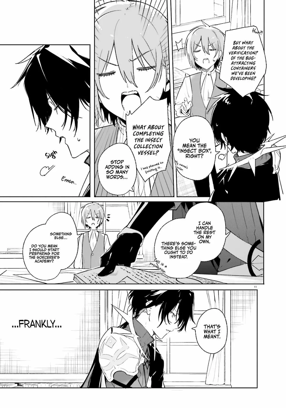 Majutsushi Kunon wa Miete Iru Chapter 11 — Page 12