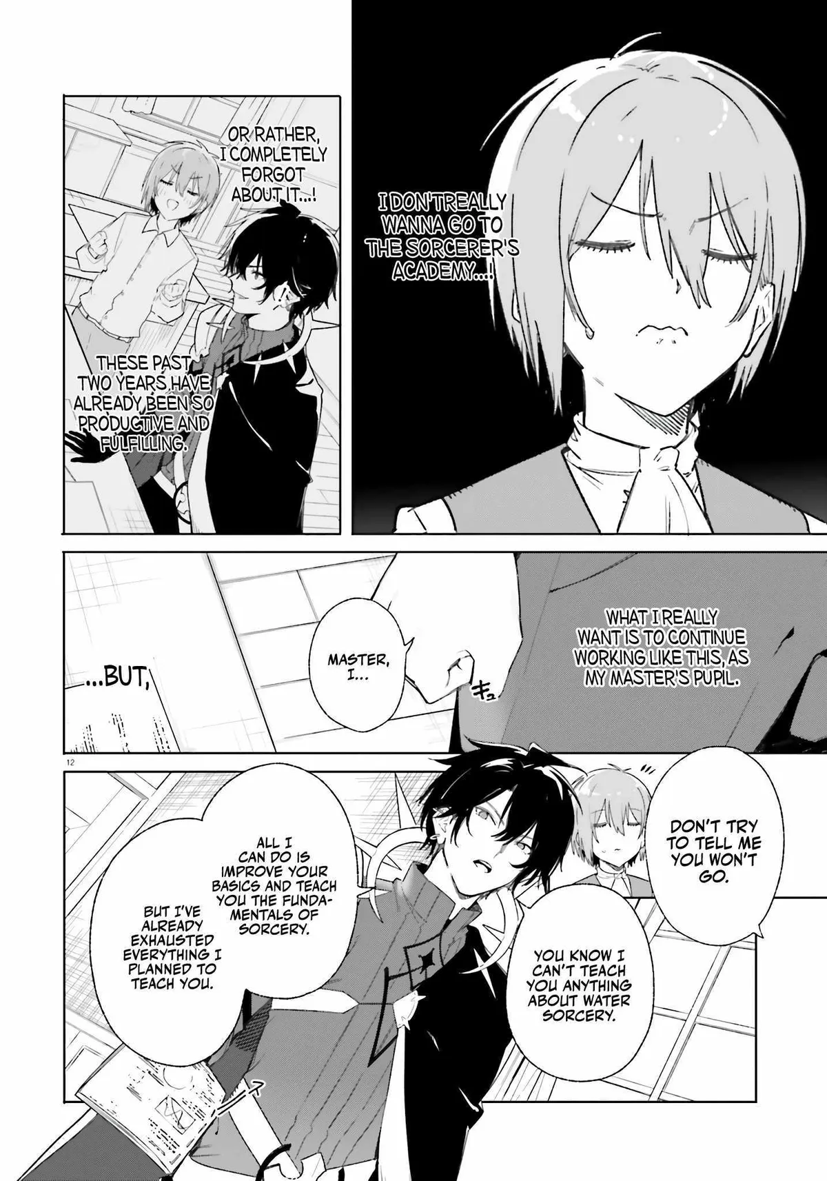 Majutsushi Kunon wa Miete Iru Chapter 11 — Page 13