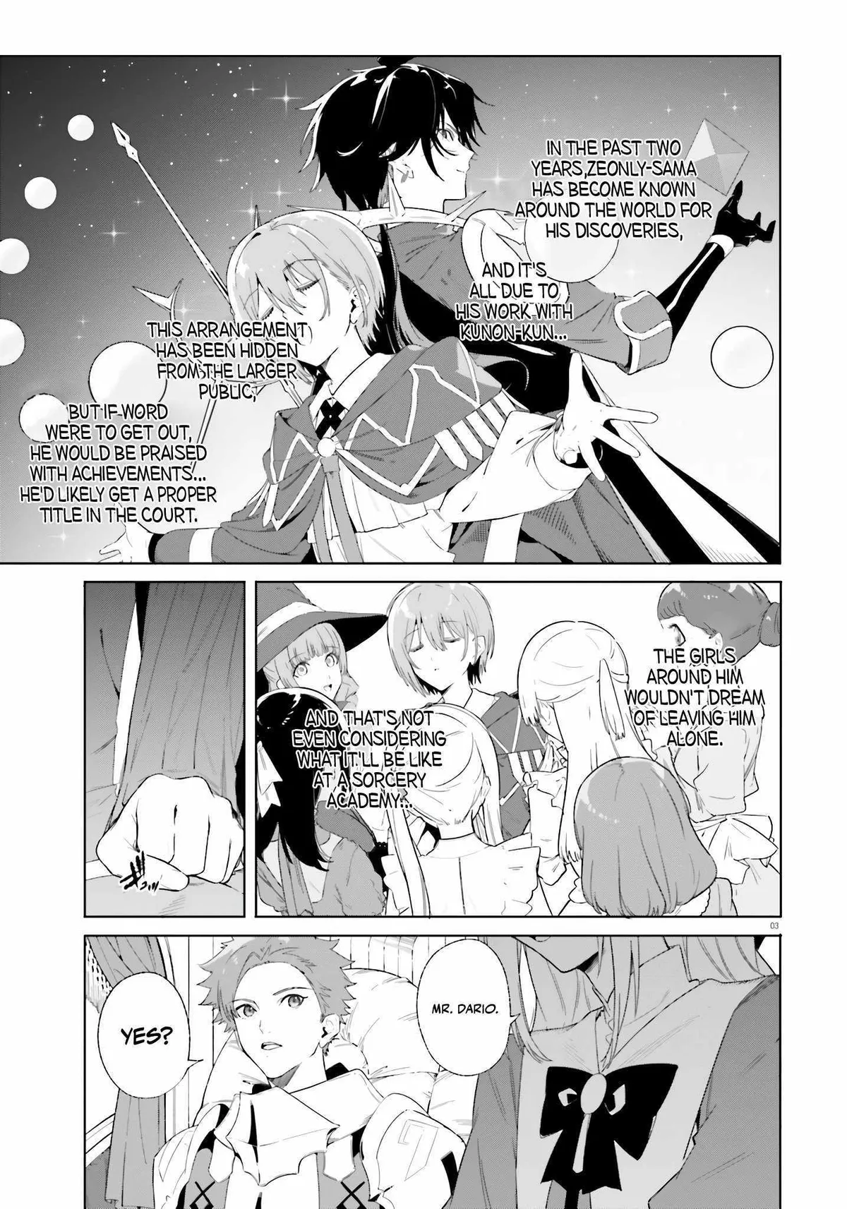 Majutsushi Kunon wa Miete Iru Chapter 12 — Page 5