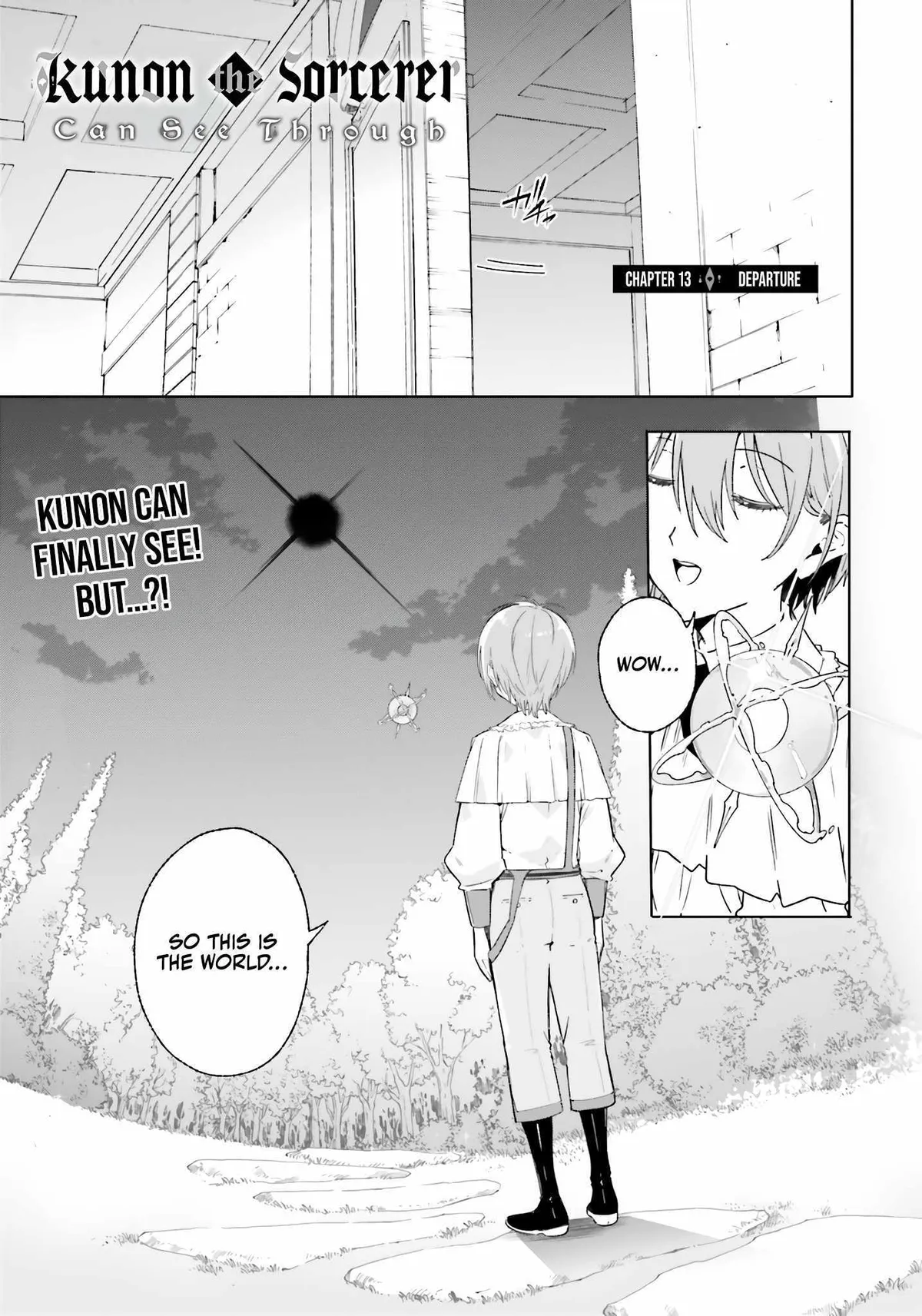 Majutsushi Kunon wa Miete Iru Chapter 13 — Page 2