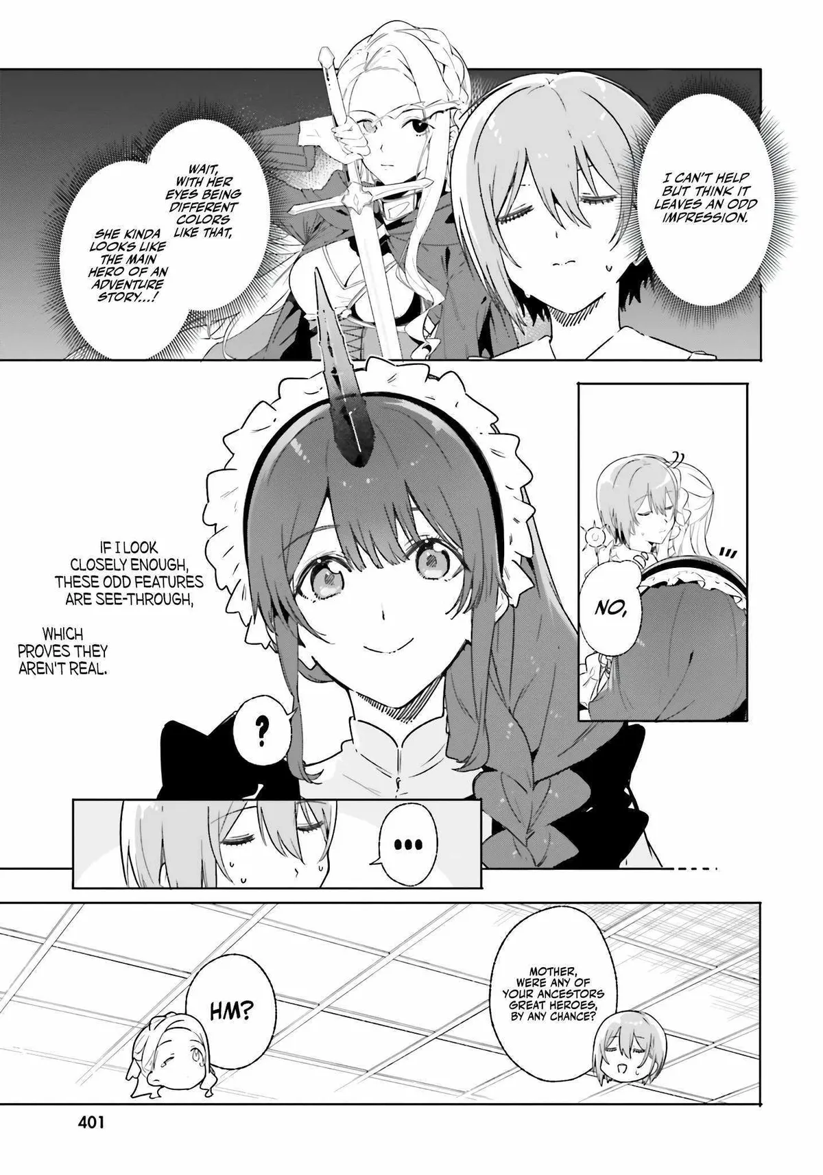 Majutsushi Kunon wa Miete Iru Chapter 13 — Page 10