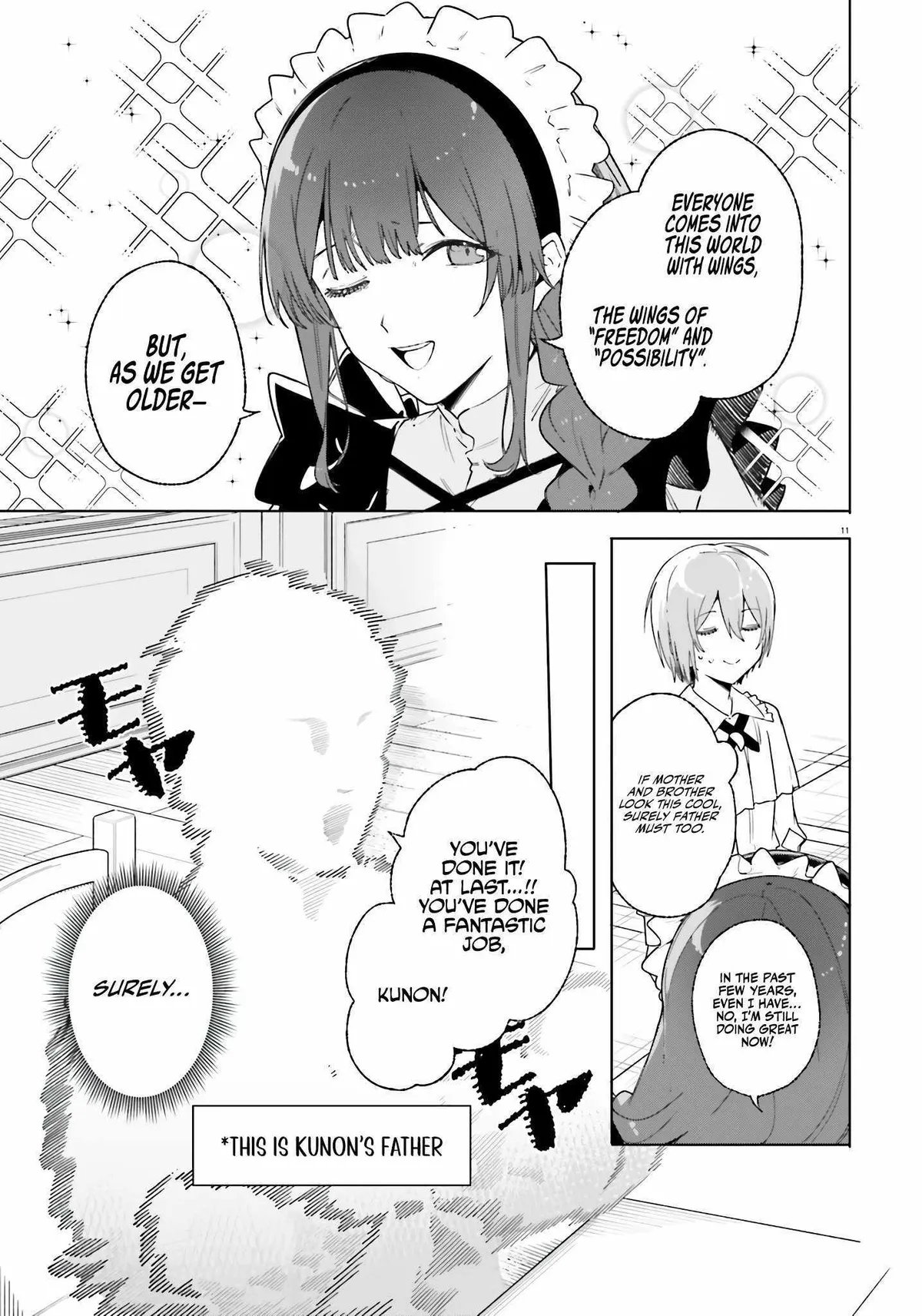 Majutsushi Kunon wa Miete Iru Chapter 13 — Page 12