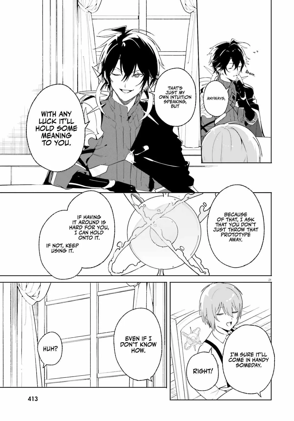 Majutsushi Kunon wa Miete Iru Chapter 13 — Page 22