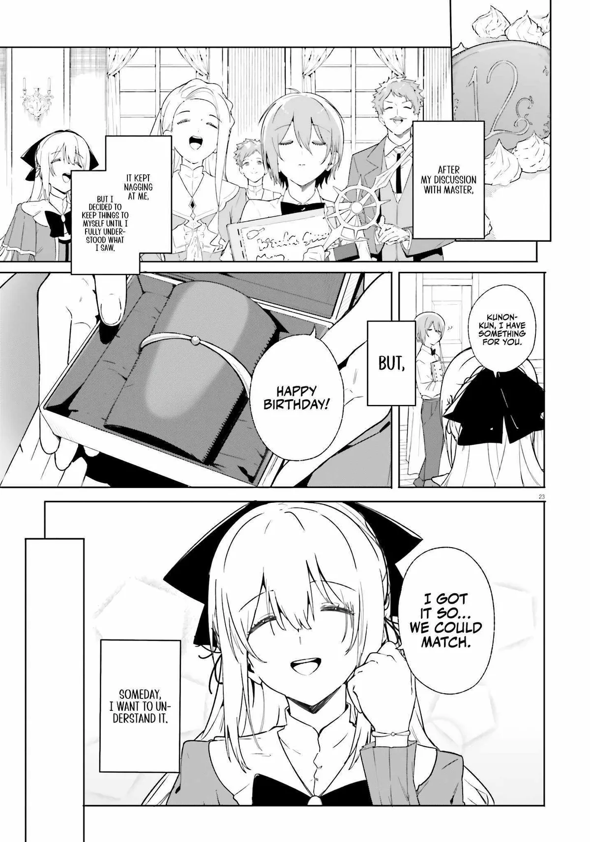 Majutsushi Kunon wa Miete Iru Chapter 13 — Page 24