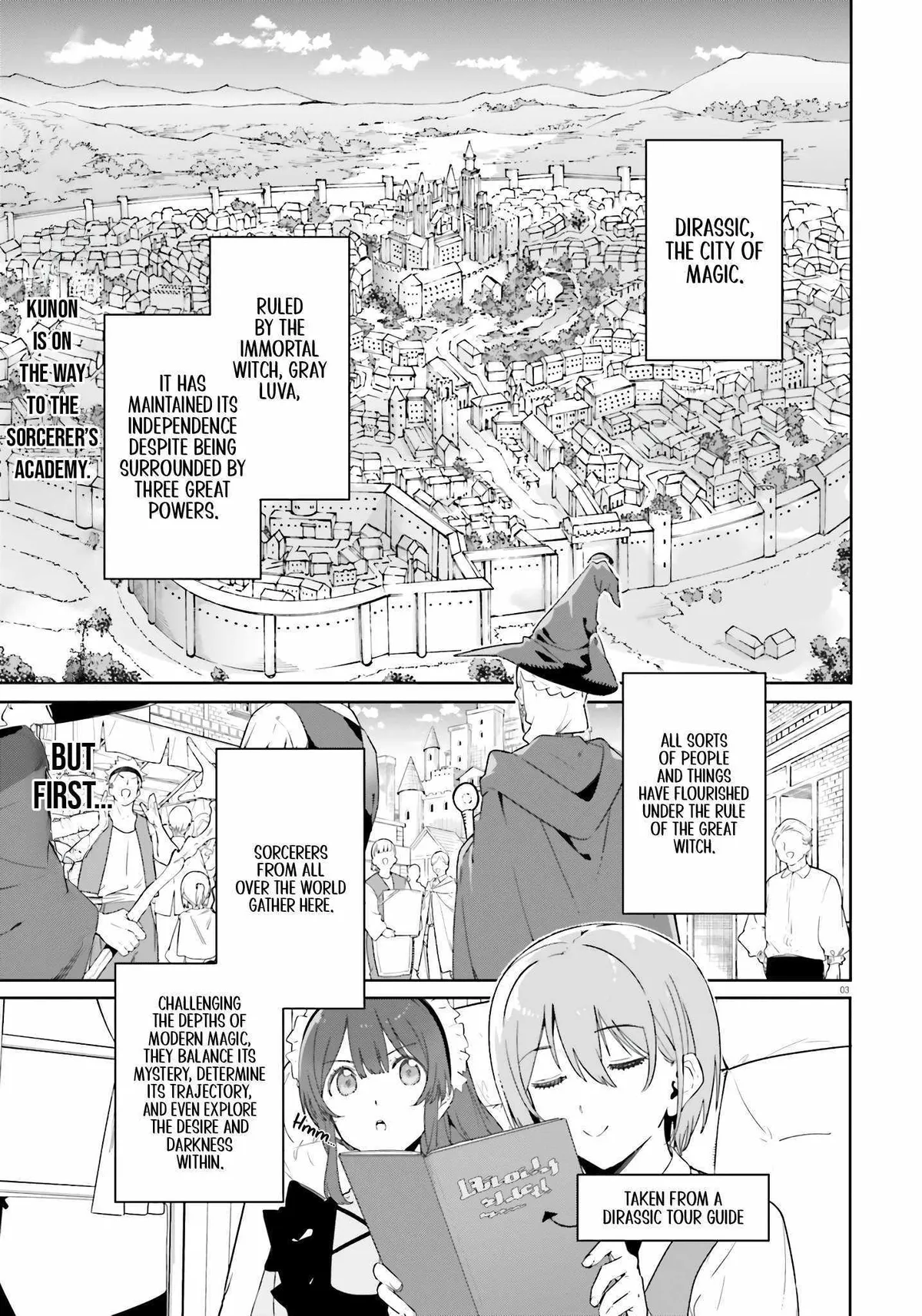Majutsushi Kunon wa Miete Iru Chapter 14 — Page 4