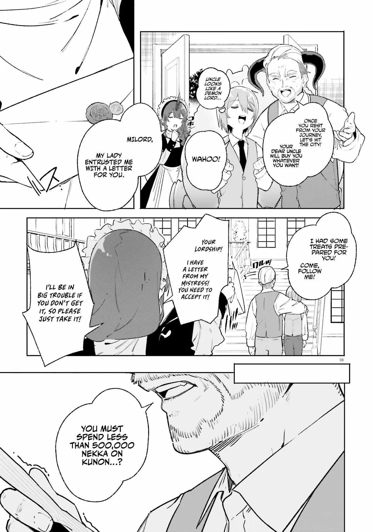 Majutsushi Kunon wa Miete Iru Chapter 14 — Page 10
