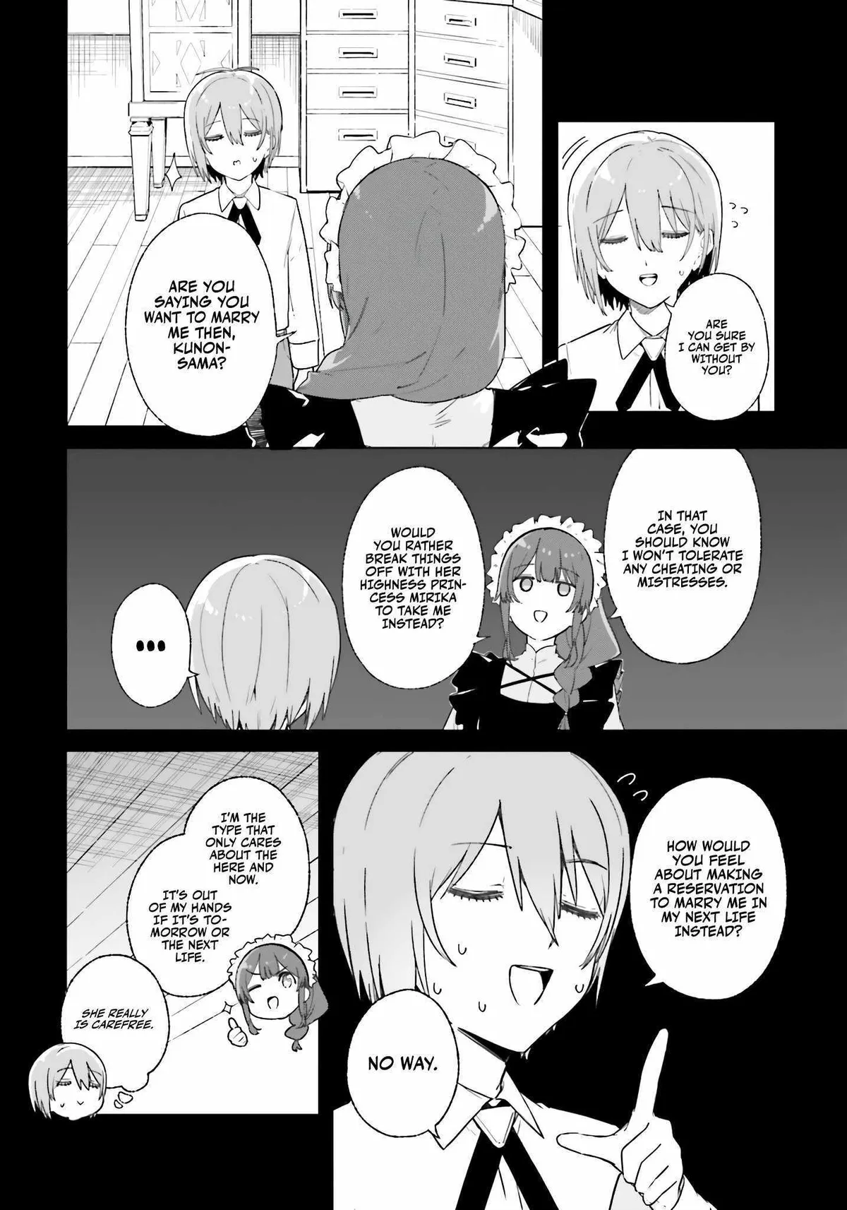 Majutsushi Kunon wa Miete Iru Chapter 14 — Page 13