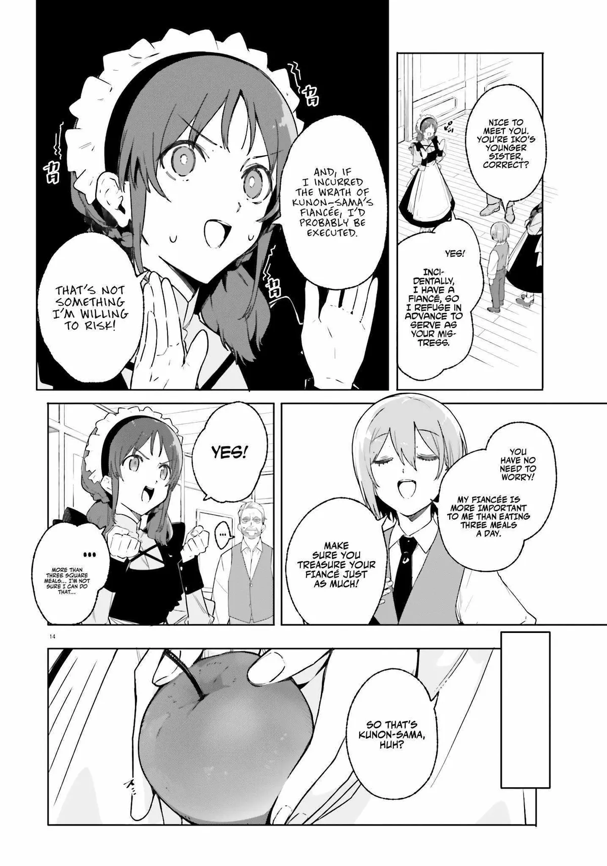 Majutsushi Kunon wa Miete Iru Chapter 14 — Page 15