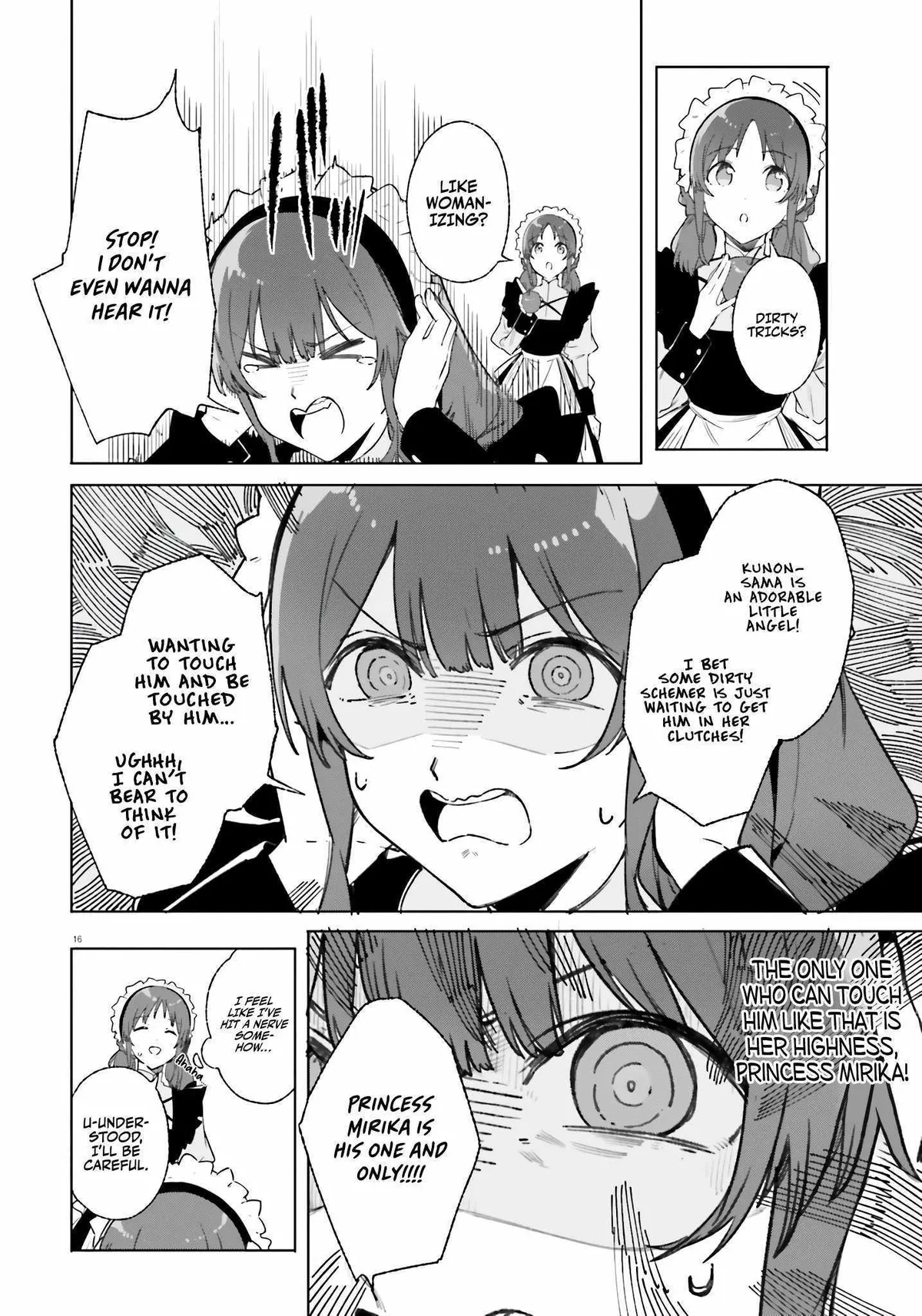 Majutsushi Kunon wa Miete Iru Chapter 14 — Page 17