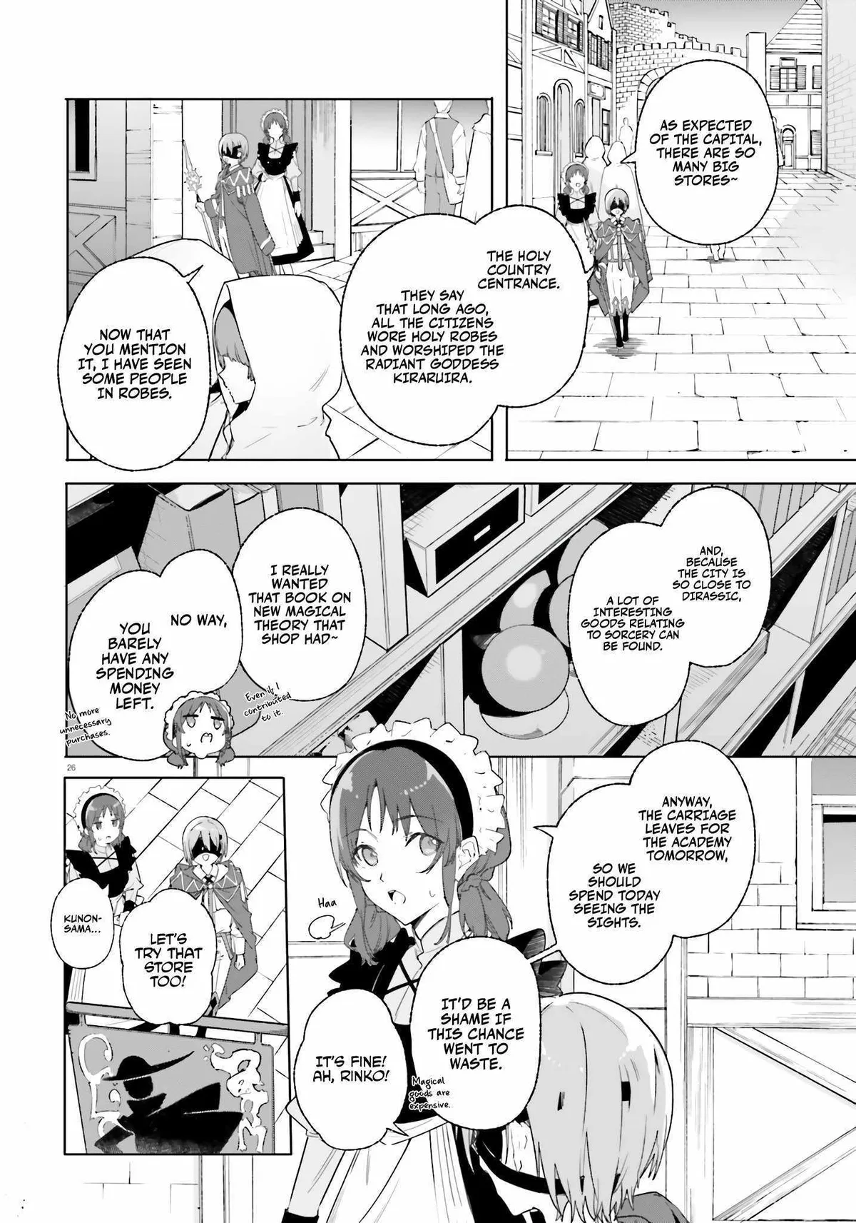 Majutsushi Kunon wa Miete Iru Chapter 14 — Page 27