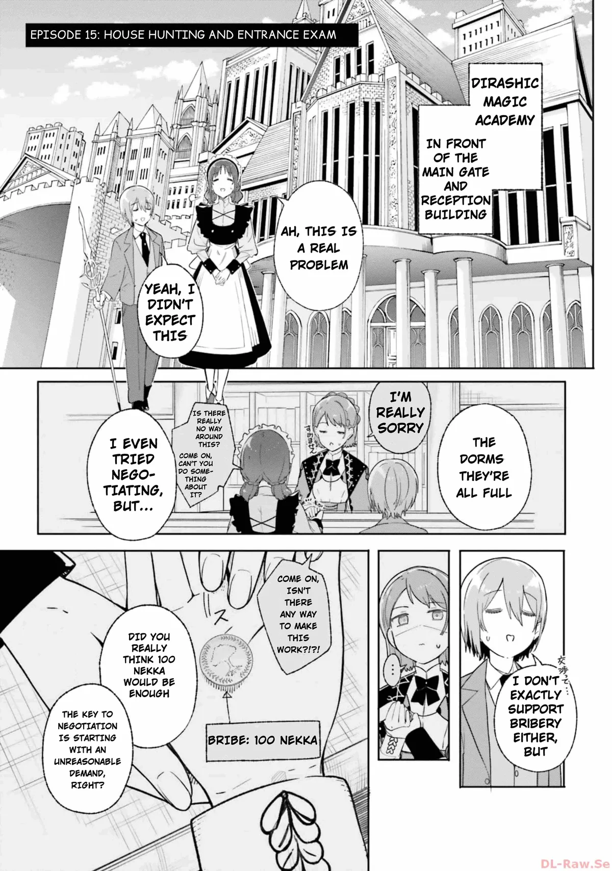 Majutsushi Kunon wa Miete Iru Chapter 15 — Page 1