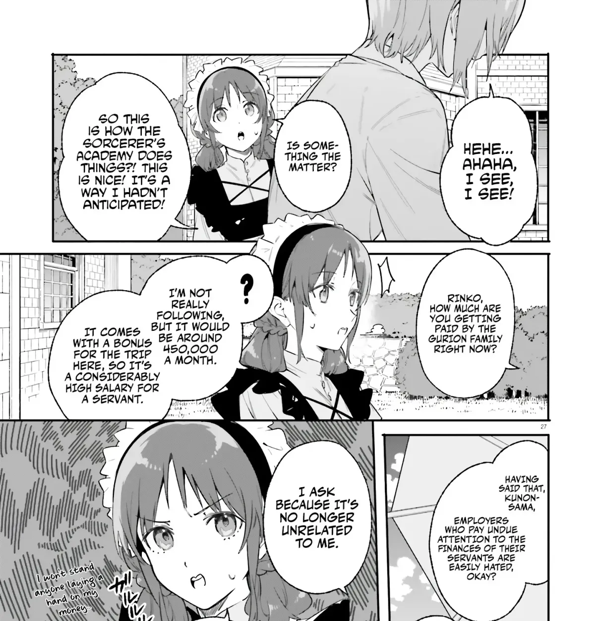 Majutsushi Kunon wa Miete Iru Chapter 17 — Page 54