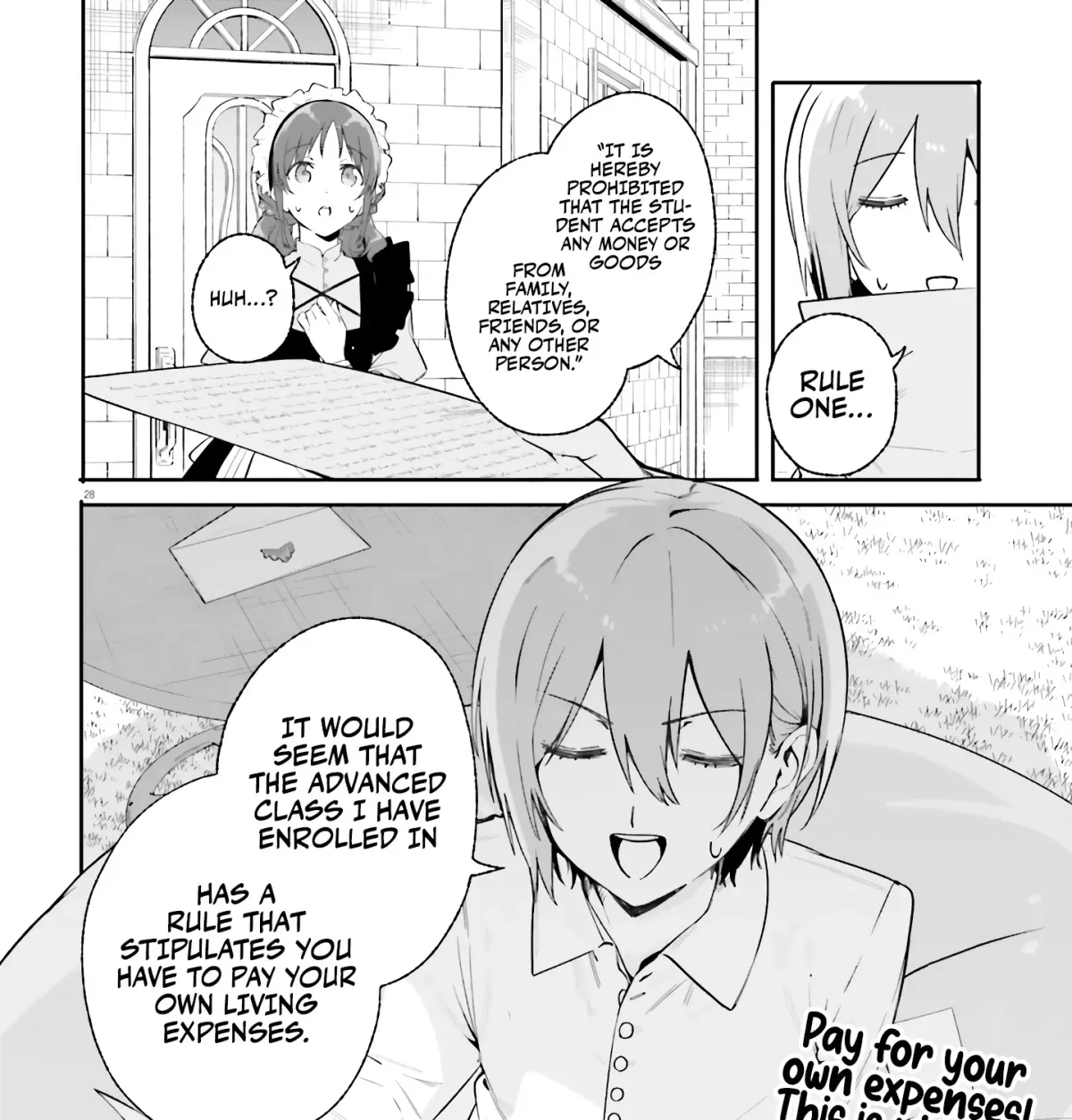 Majutsushi Kunon wa Miete Iru Chapter 17 — Page 56