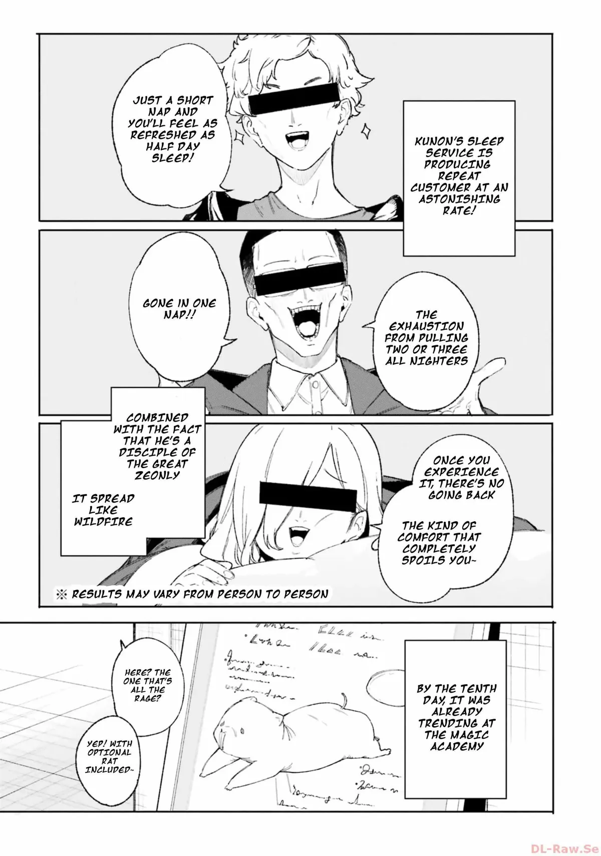Majutsushi Kunon wa Miete Iru Chapter 19 — Page 3