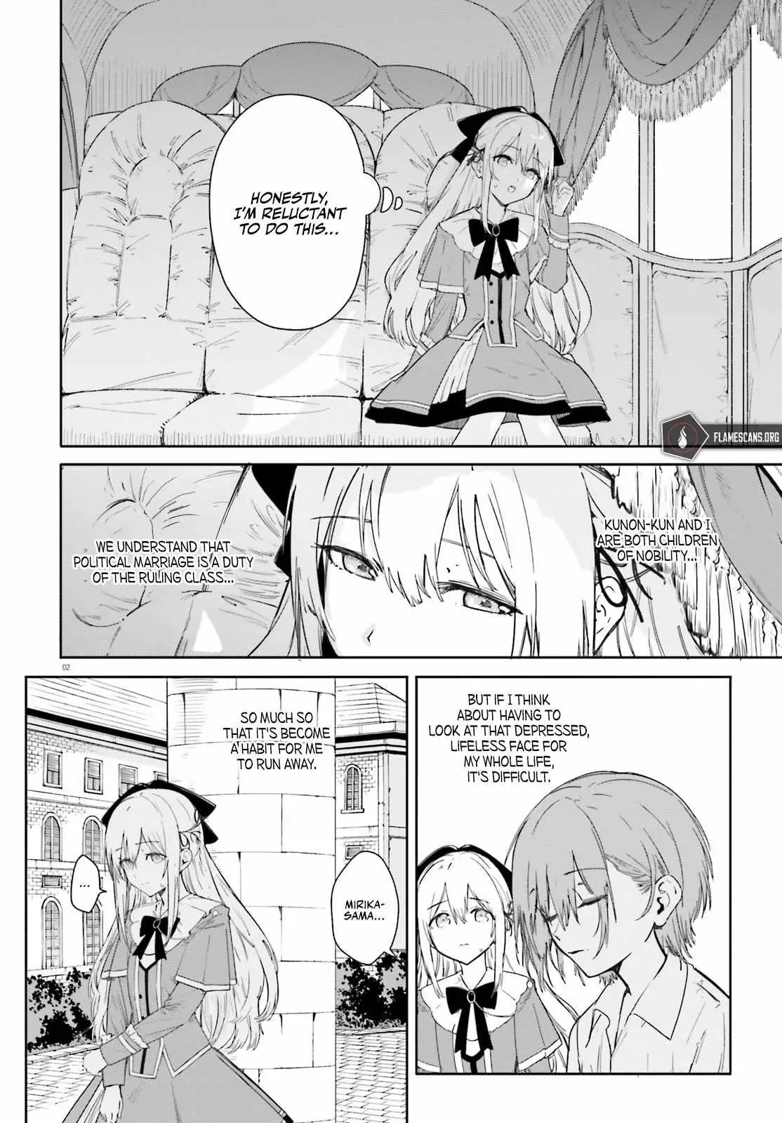 Majutsushi Kunon wa Miete Iru Chapter 2 — Page 3