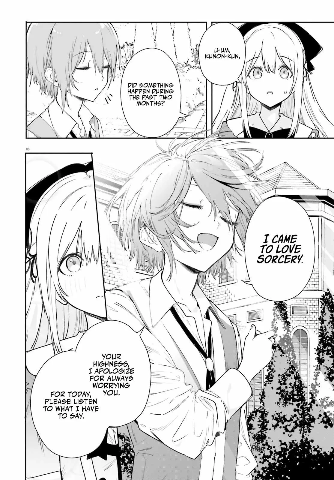 Majutsushi Kunon wa Miete Iru Chapter 2 — Page 7