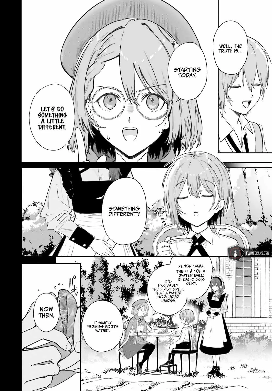 Majutsushi Kunon wa Miete Iru Chapter 2 — Page 9