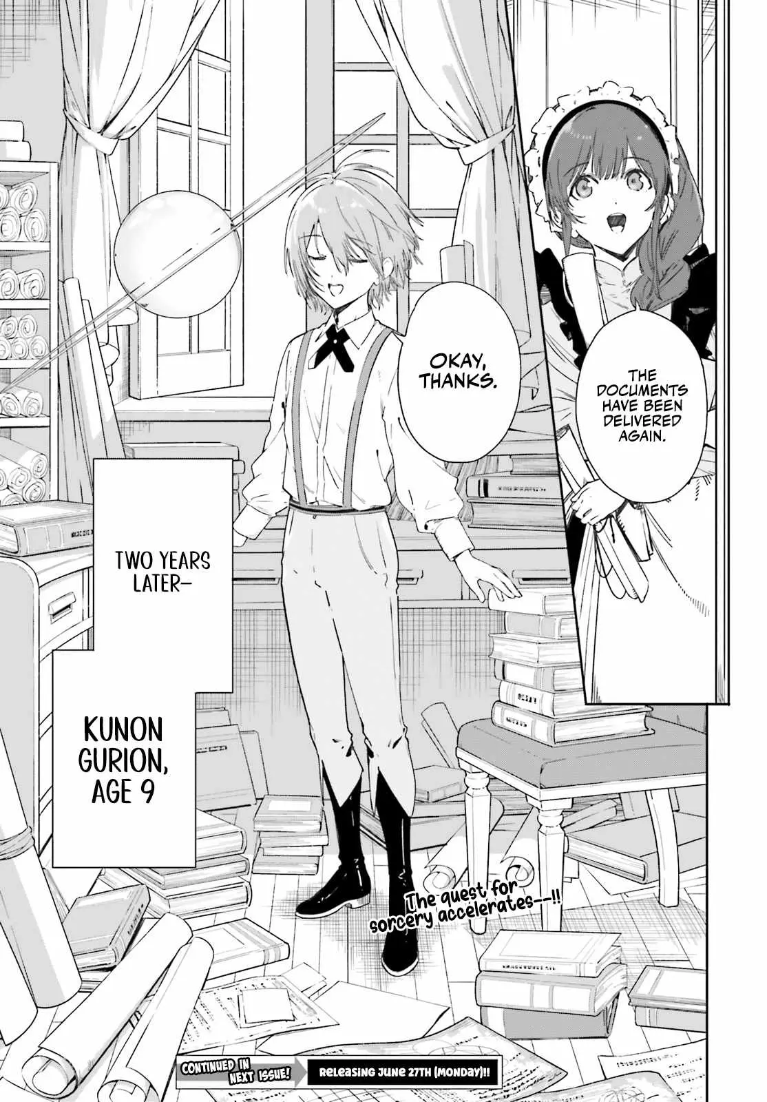 Majutsushi Kunon wa Miete Iru Chapter 2 — Page 24