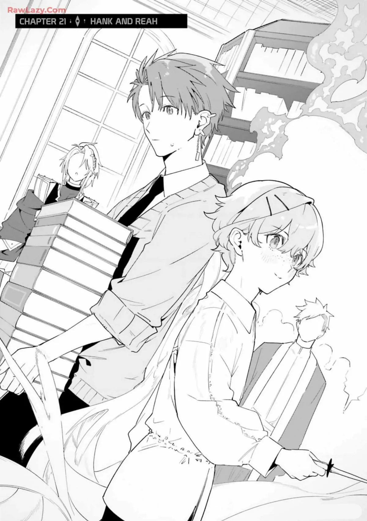 Majutsushi Kunon wa Miete Iru Chapter 21 — Page 1