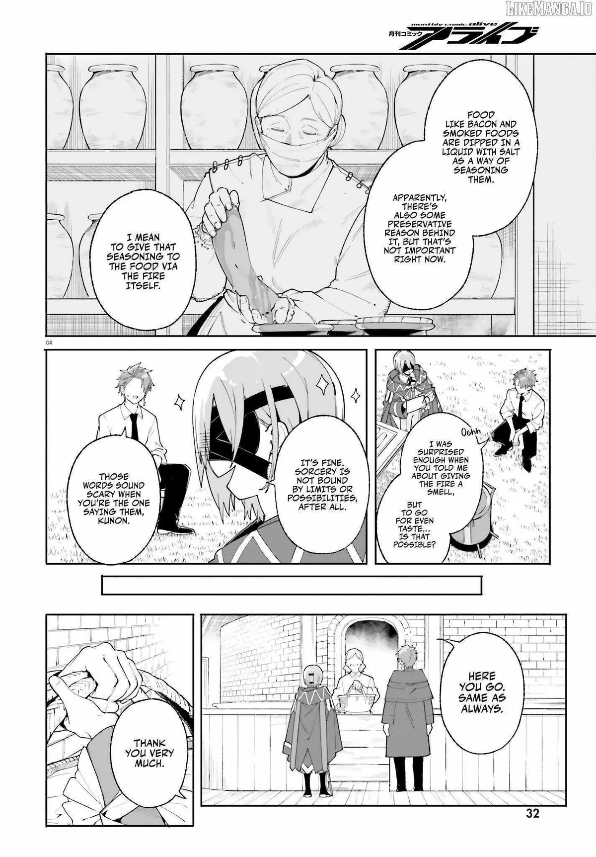 Majutsushi Kunon wa Miete Iru Chapter 23 — Page 4