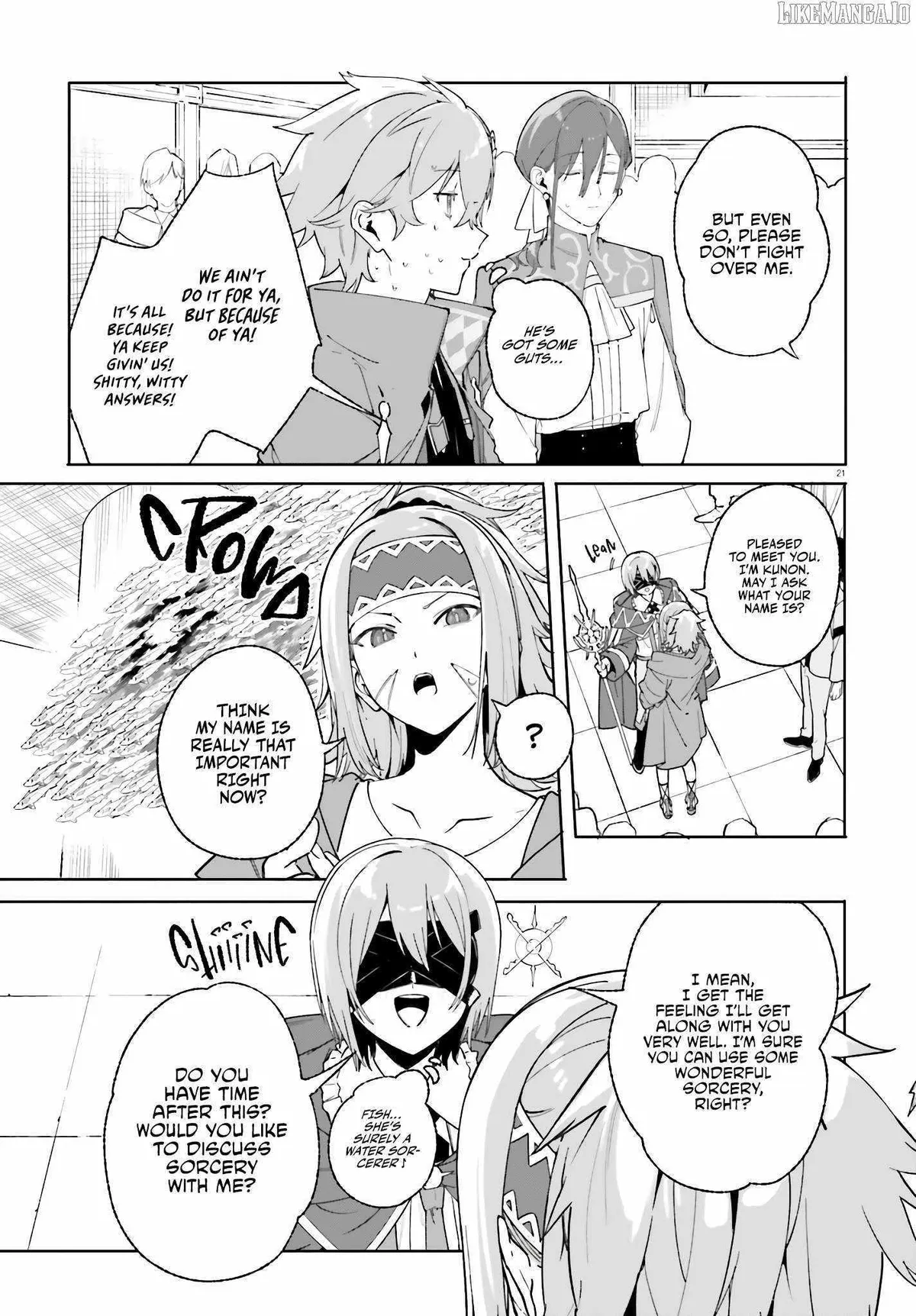 Majutsushi Kunon wa Miete Iru Chapter 23 — Page 21
