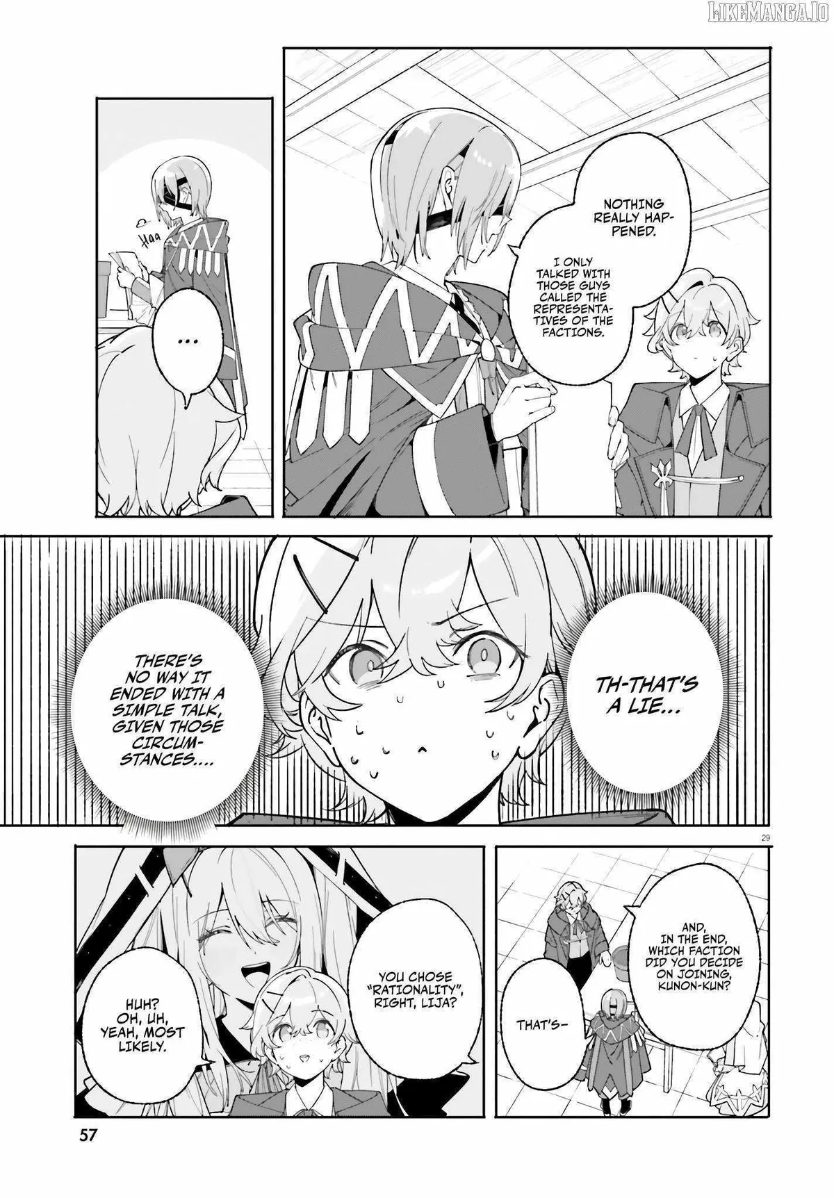 Majutsushi Kunon wa Miete Iru Chapter 23 — Page 29