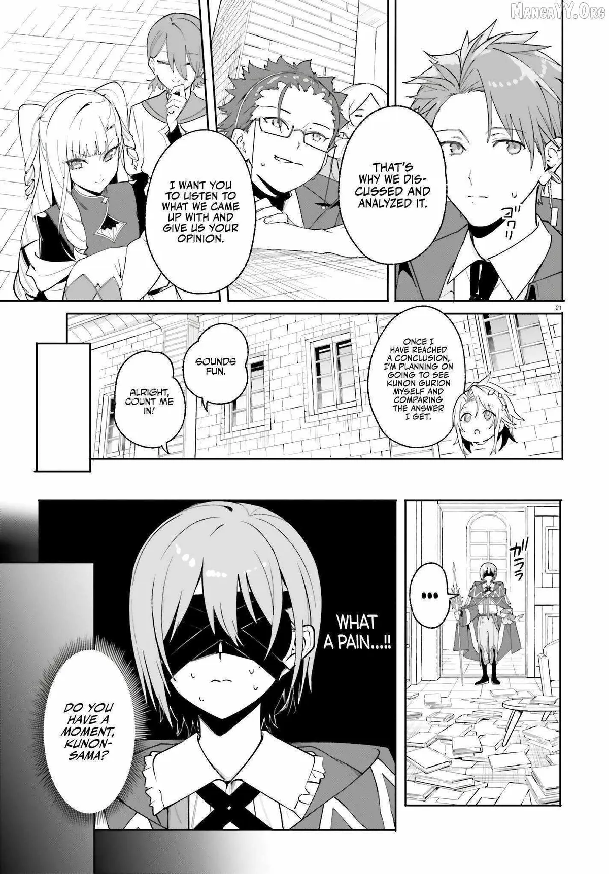 Majutsushi Kunon wa Miete Iru Chapter 24 — Page 22