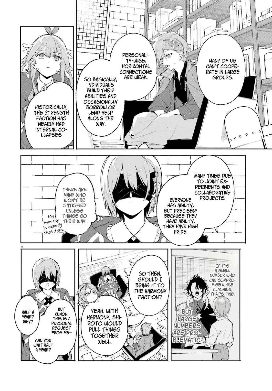 Majutsushi Kunon wa Miete Iru Chapter 26 — Page 15