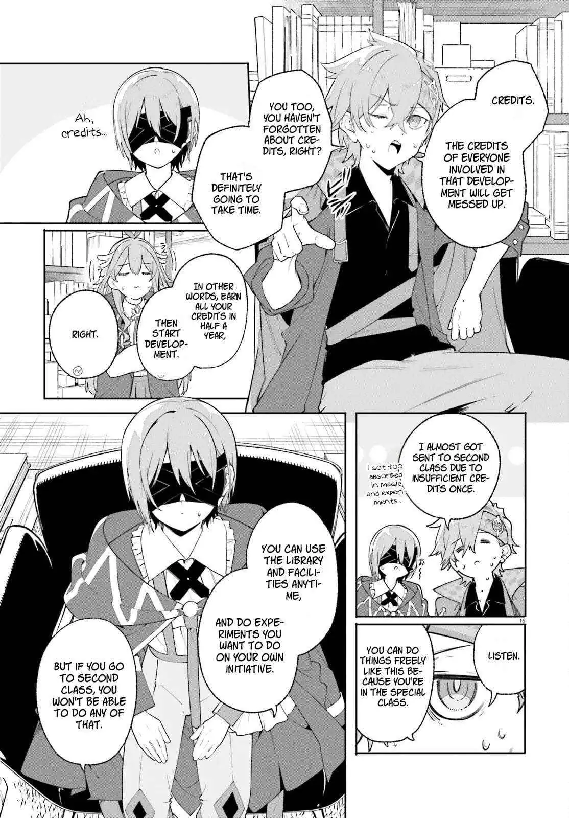 Majutsushi Kunon wa Miete Iru Chapter 26 — Page 16