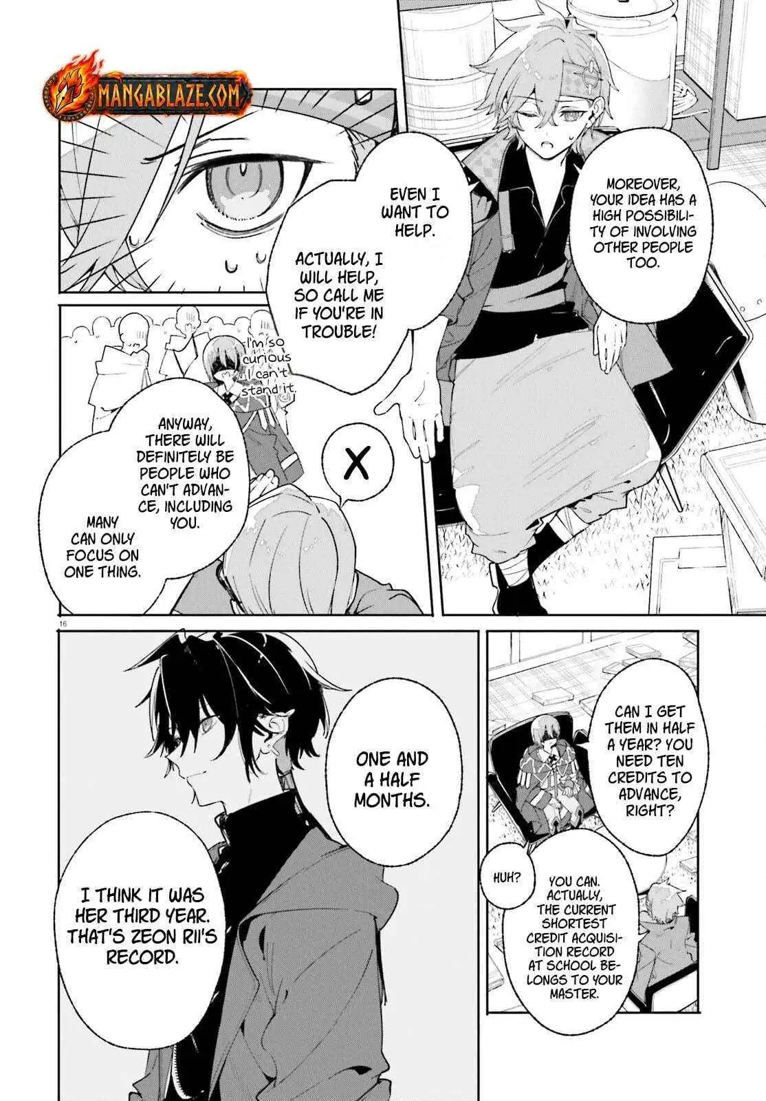 Majutsushi Kunon wa Miete Iru Chapter 26 — Page 17