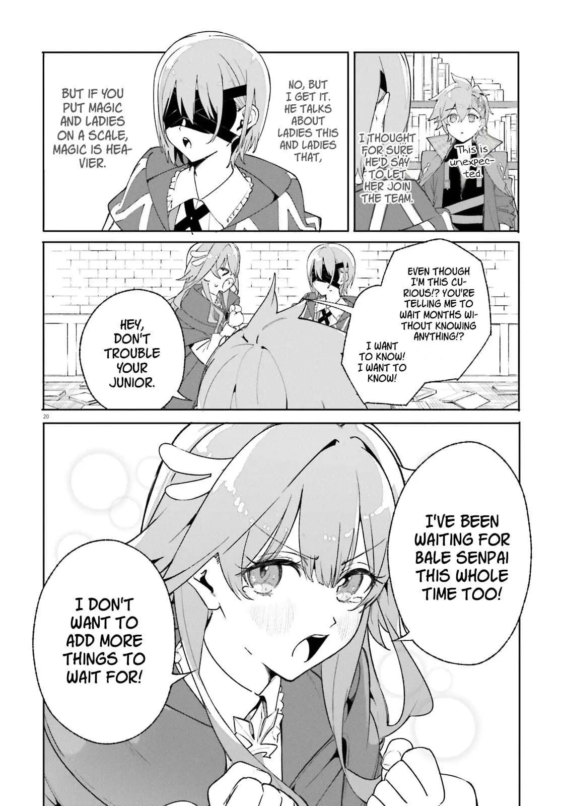 Majutsushi Kunon wa Miete Iru Chapter 26 — Page 21