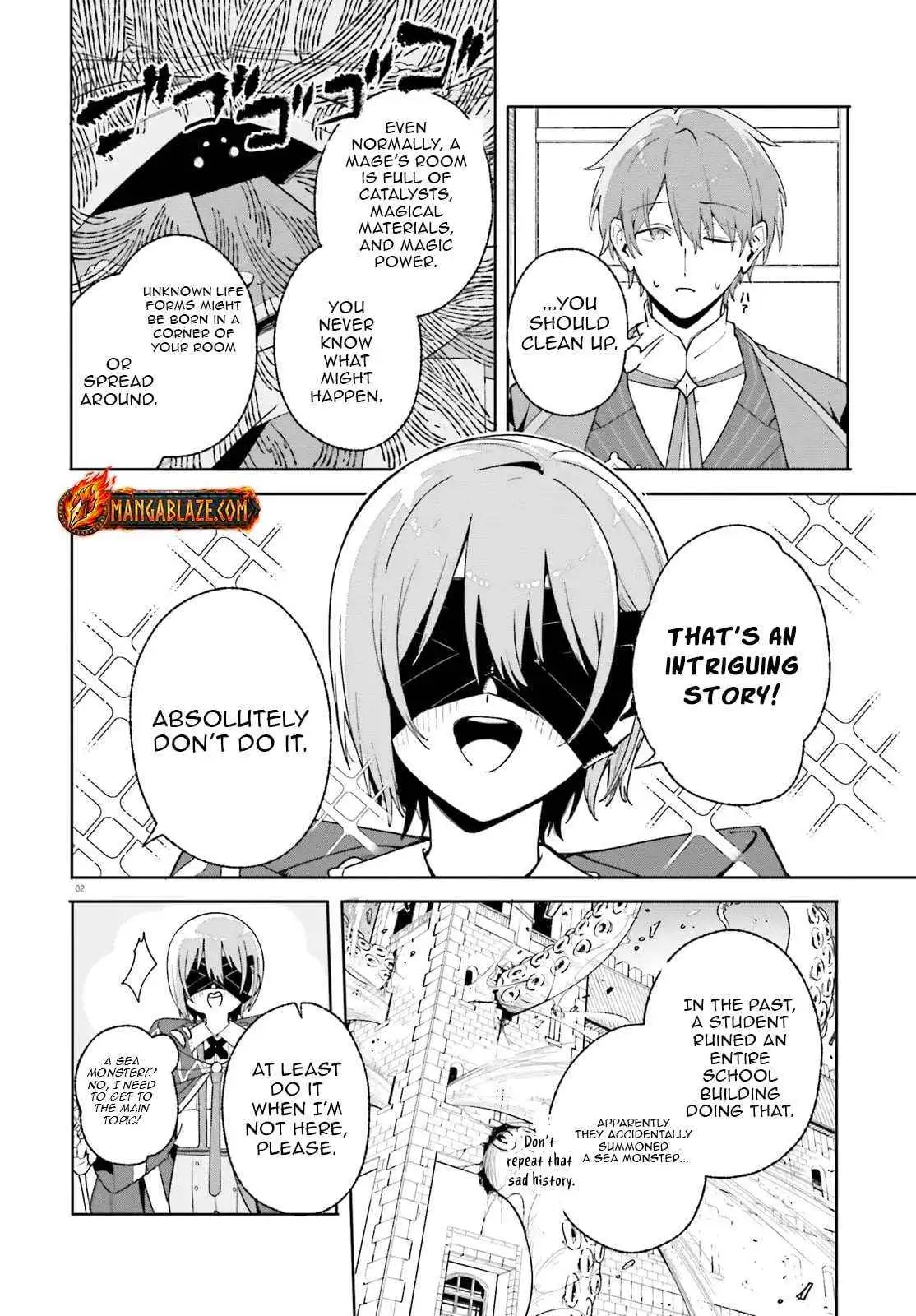 Majutsushi Kunon wa Miete Iru Chapter 27.1 — Page 3