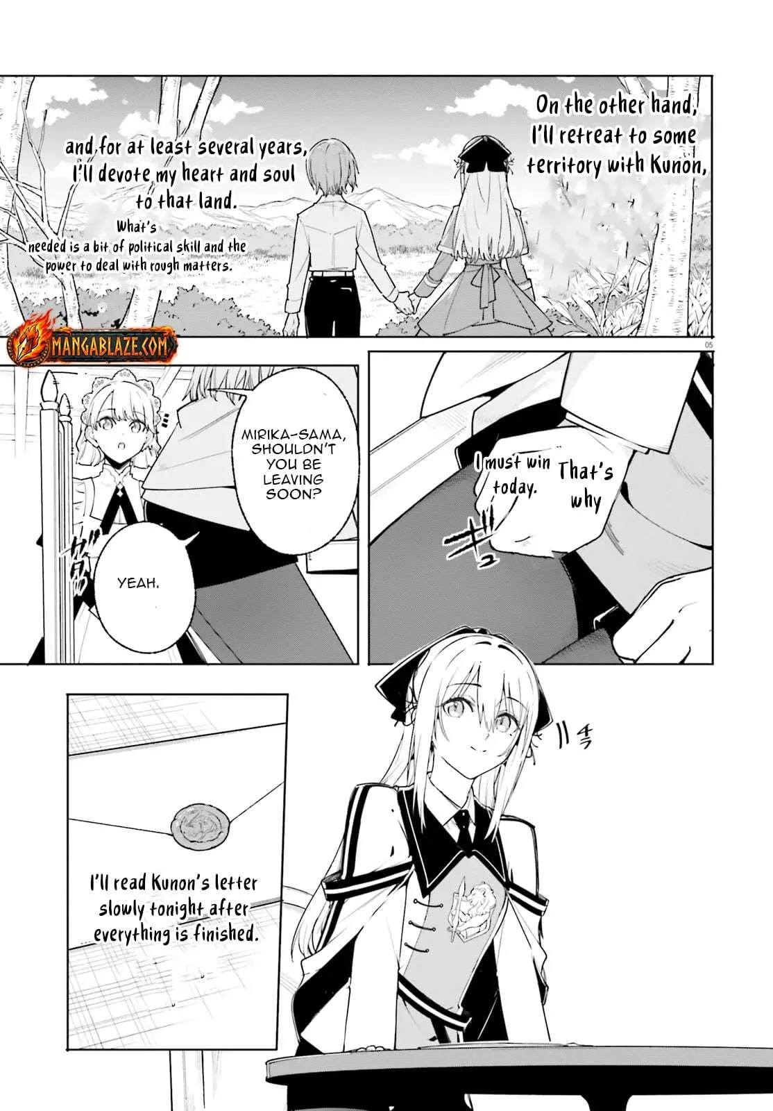 Majutsushi Kunon wa Miete Iru Chapter 28.1 — Page 6