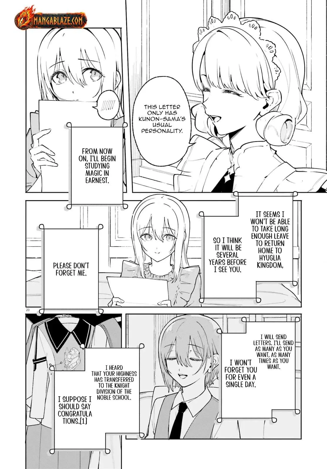 Majutsushi Kunon wa Miete Iru Chapter 28.2 — Page 12