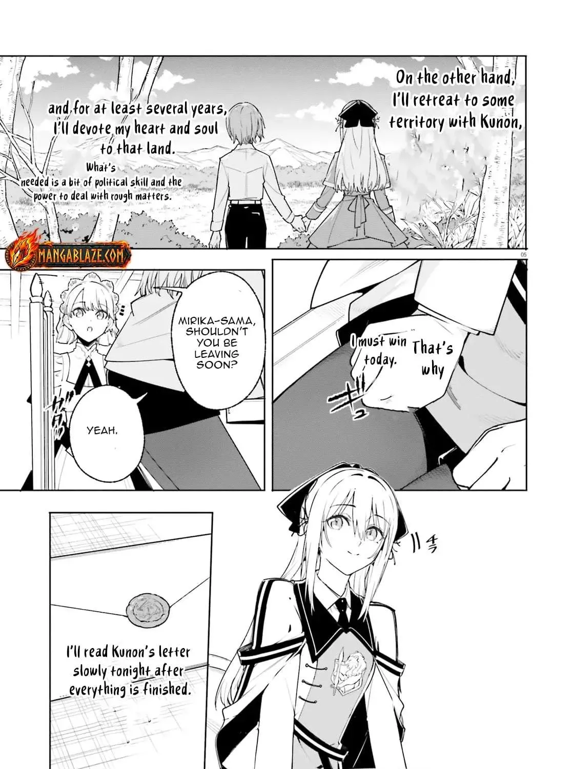 Majutsushi Kunon wa Miete Iru Chapter 28 — Page 9