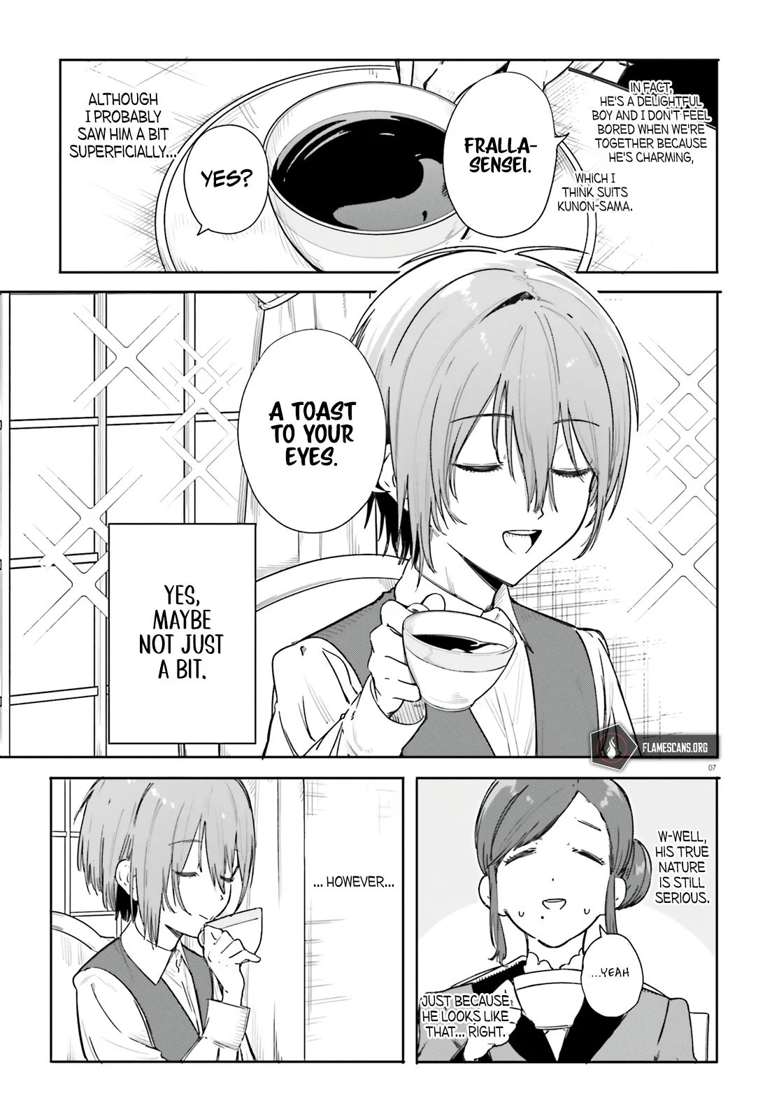 Majutsushi Kunon wa Miete Iru Chapter 3 — Page 8