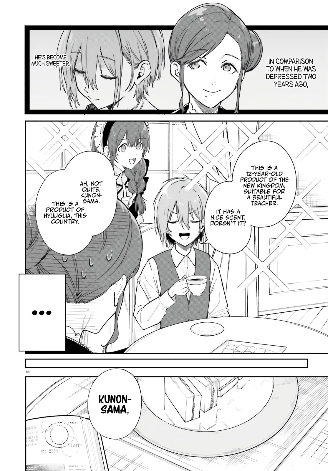 Majutsushi Kunon wa Miete Iru Chapter 3 — Page 9