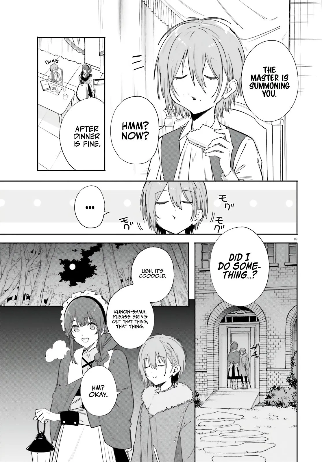 Majutsushi Kunon wa Miete Iru Chapter 3 — Page 10