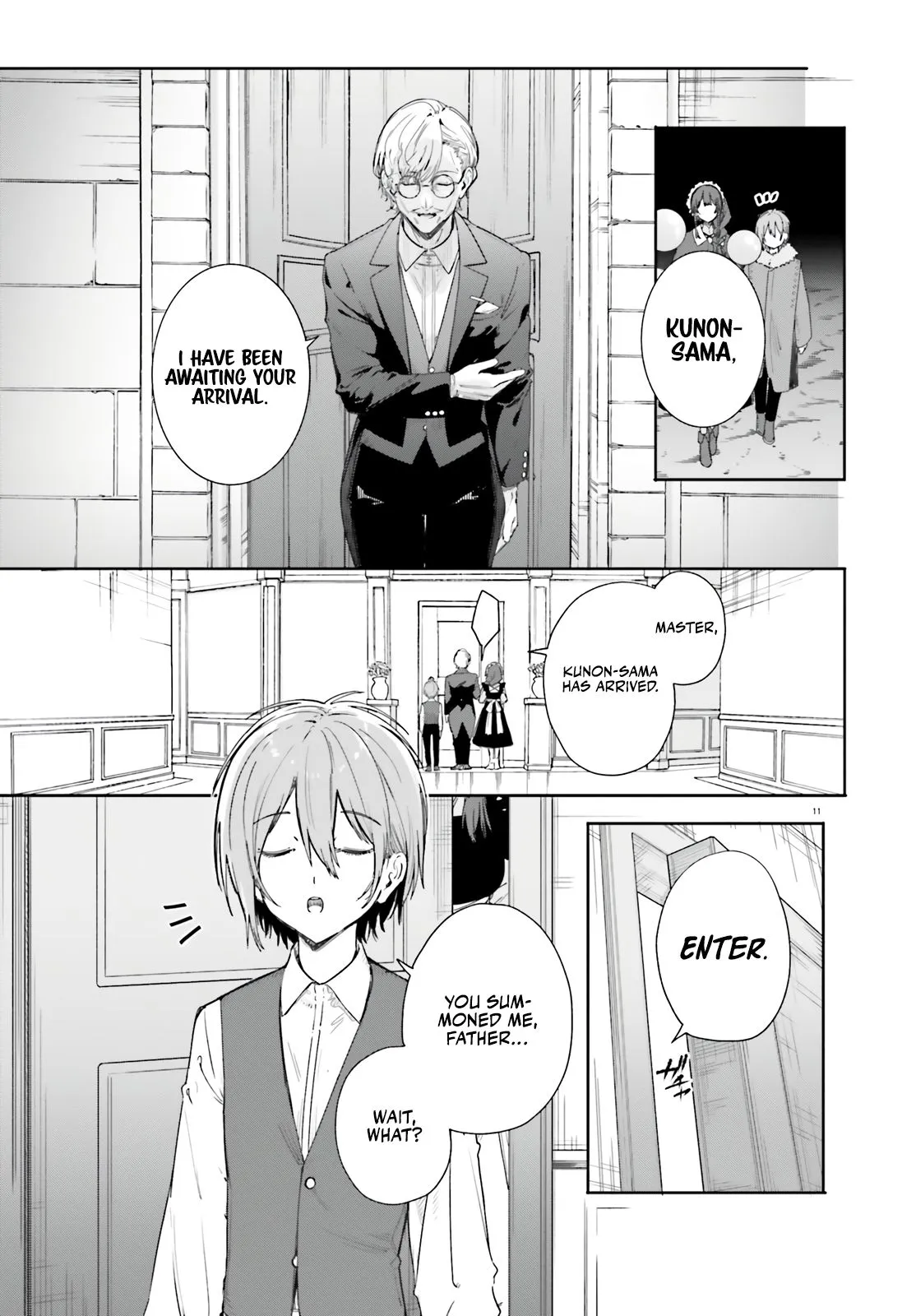 Majutsushi Kunon wa Miete Iru Chapter 3 — Page 12