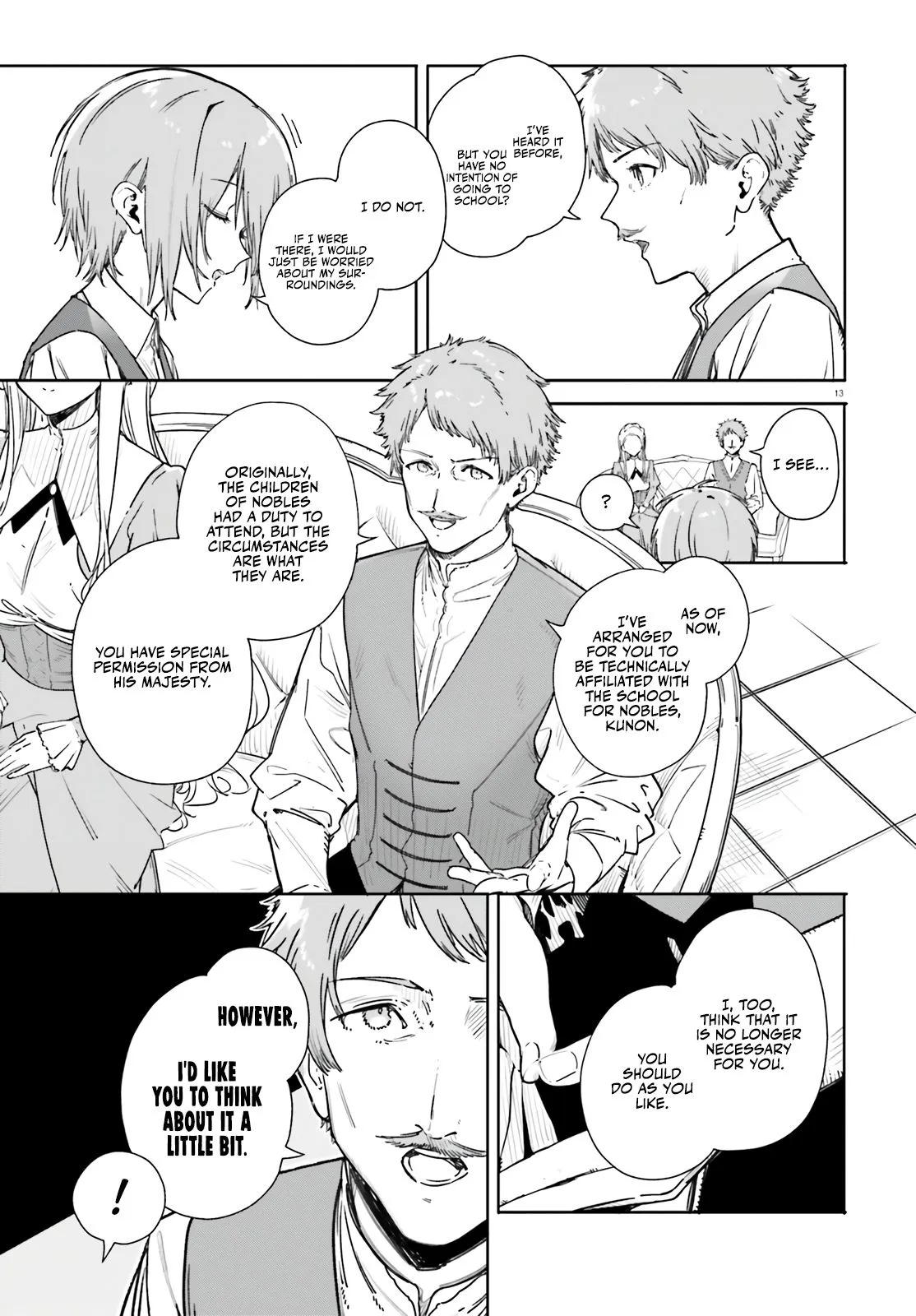 Majutsushi Kunon wa Miete Iru Chapter 3 — Page 14