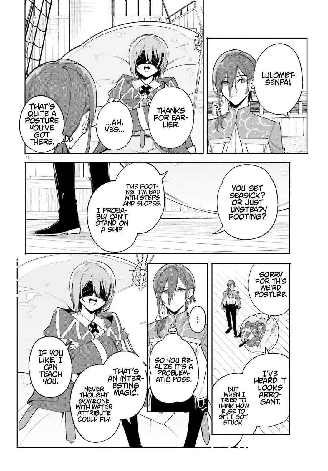 Majutsushi Kunon wa Miete Iru Chapter 30.1 — Page 8