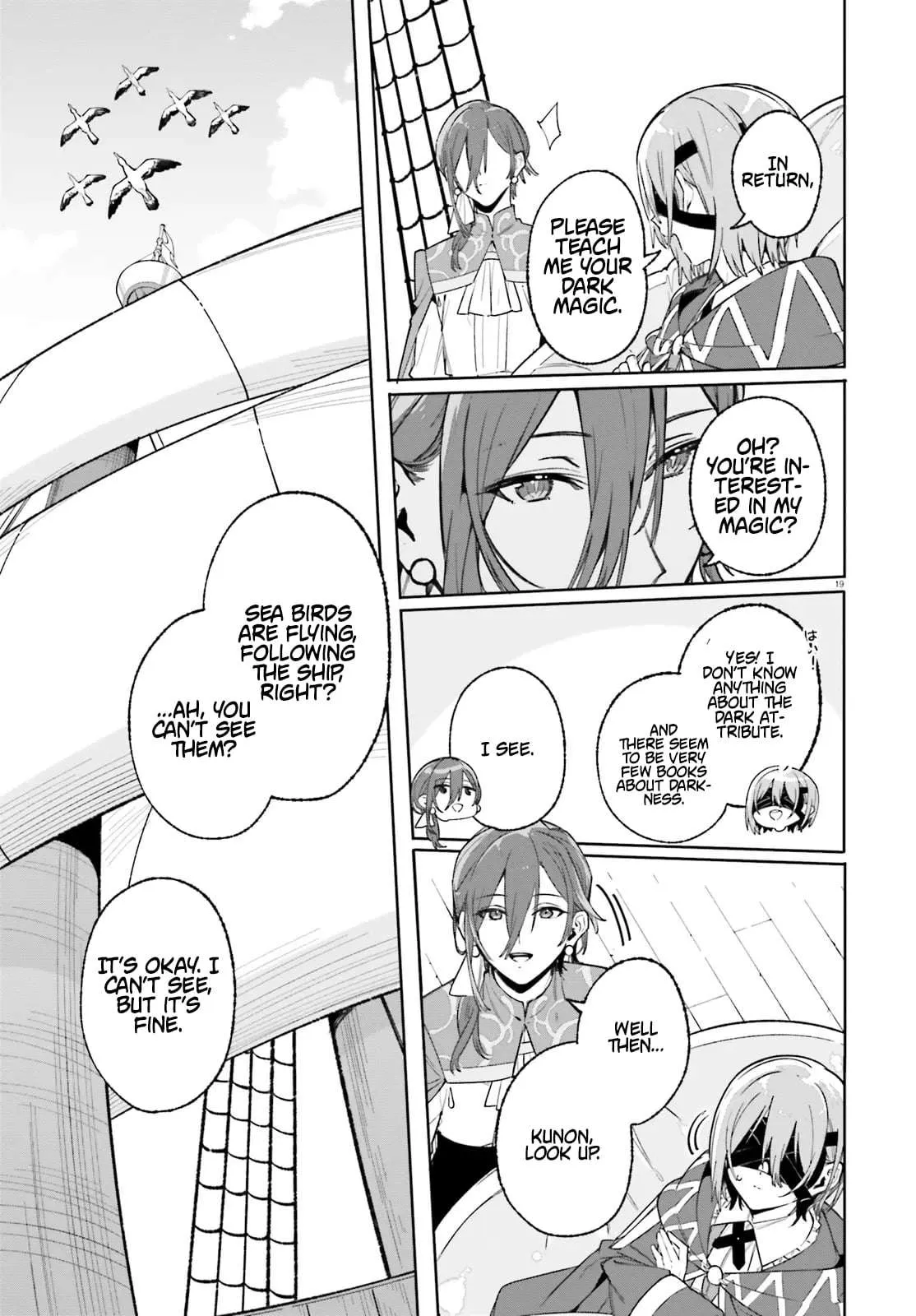 Majutsushi Kunon wa Miete Iru Chapter 30.1 — Page 9