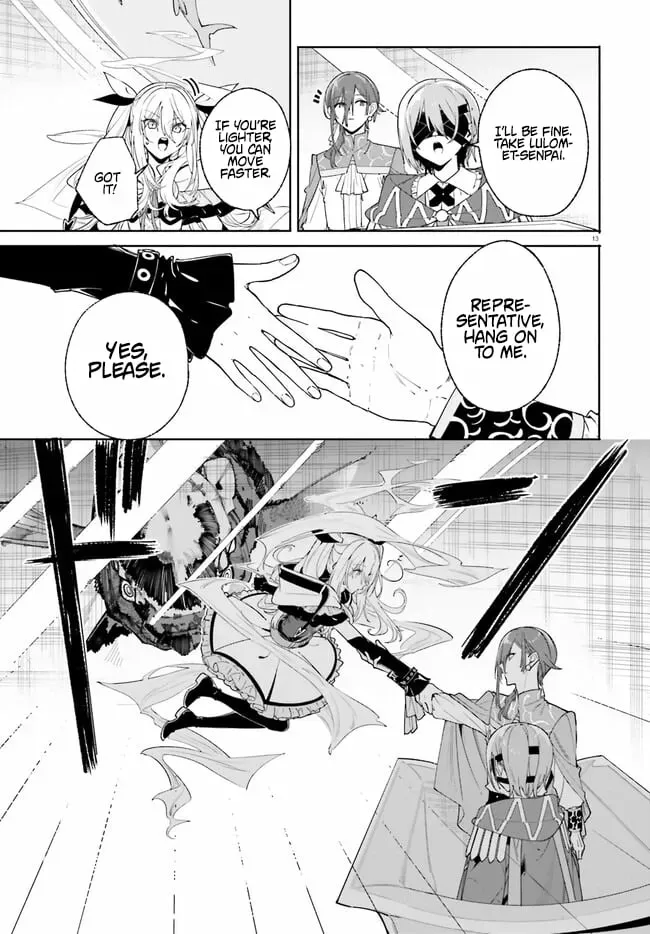 Majutsushi Kunon wa Miete Iru Chapter 31.1 — Page 14