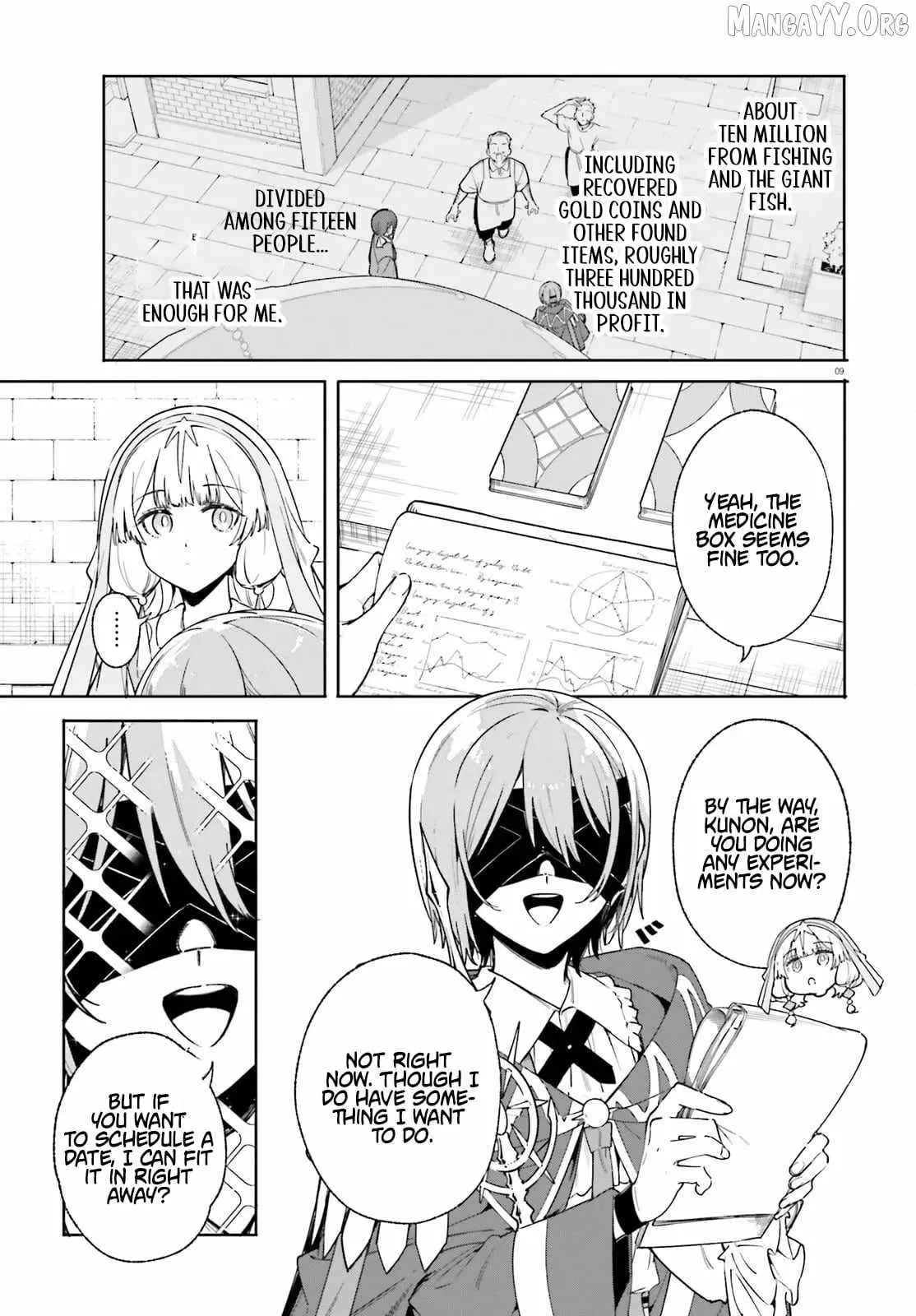 Majutsushi Kunon wa Miete Iru Chapter 32.1 — Page 8