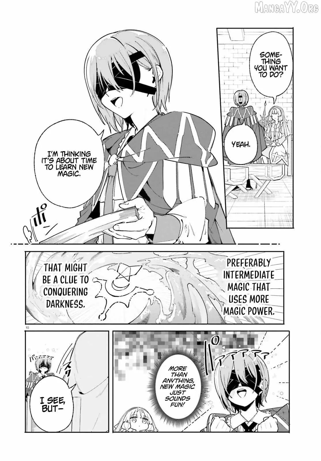 Majutsushi Kunon wa Miete Iru Chapter 32.1 — Page 9