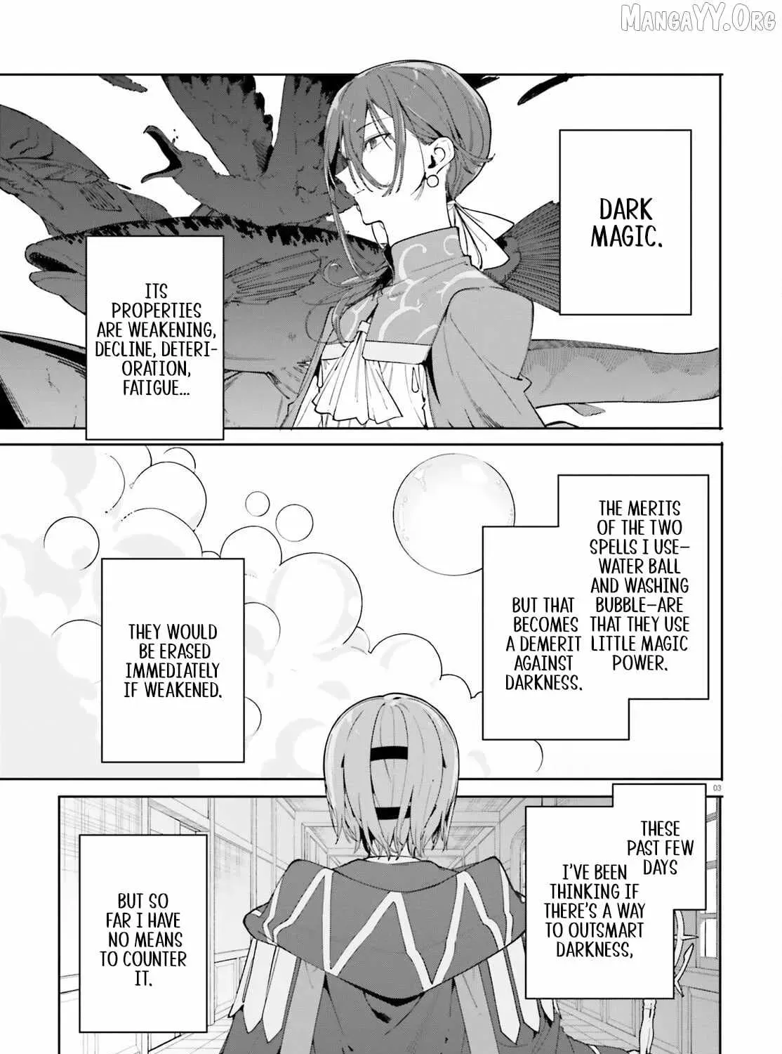 Majutsushi Kunon wa Miete Iru Chapter 32 — Page 3