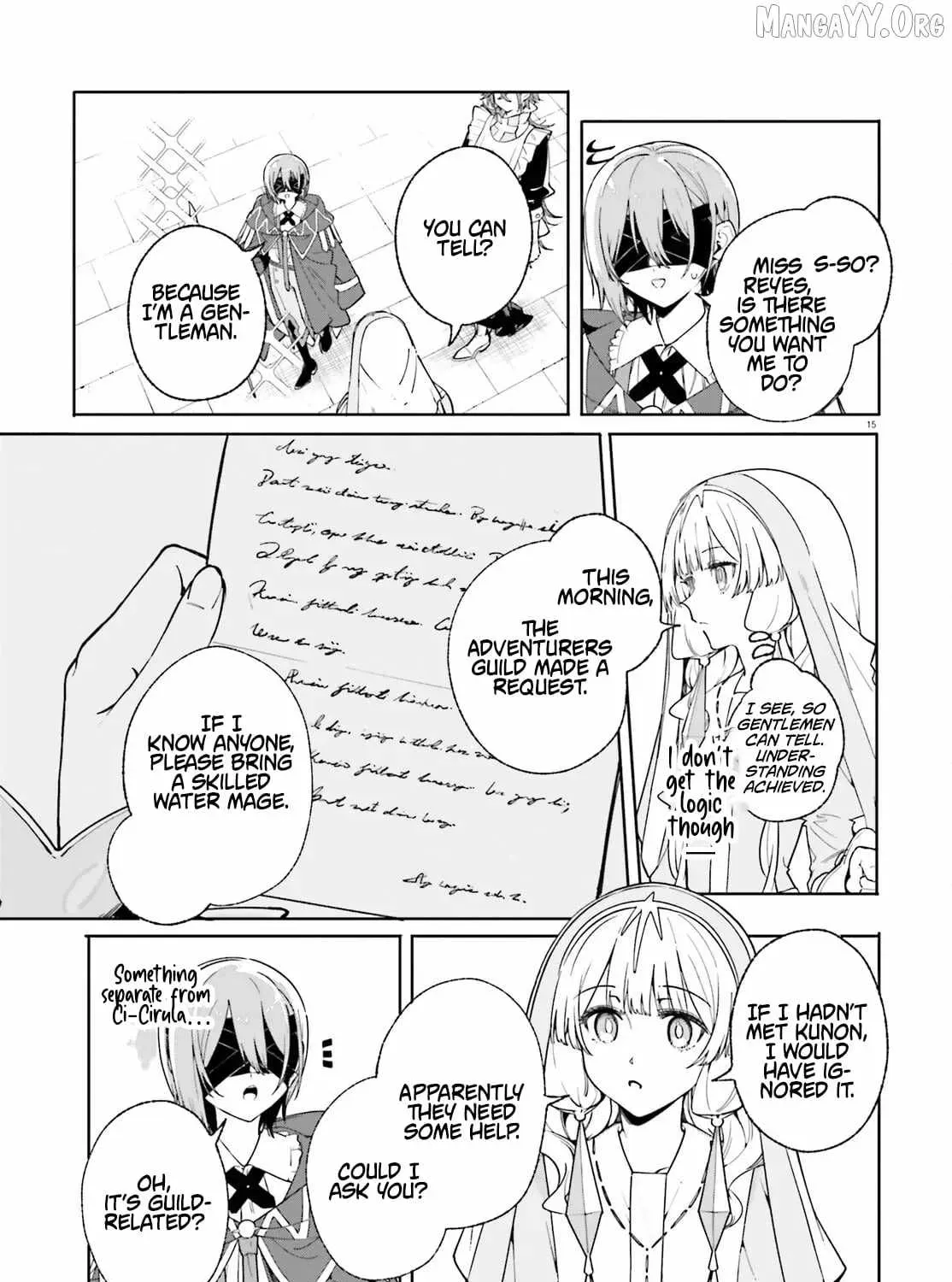 Majutsushi Kunon wa Miete Iru Chapter 32 — Page 27