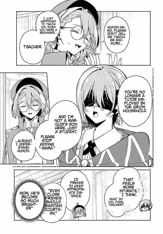 Majutsushi Kunon wa Miete Iru Chapter 33.1 — Page 8