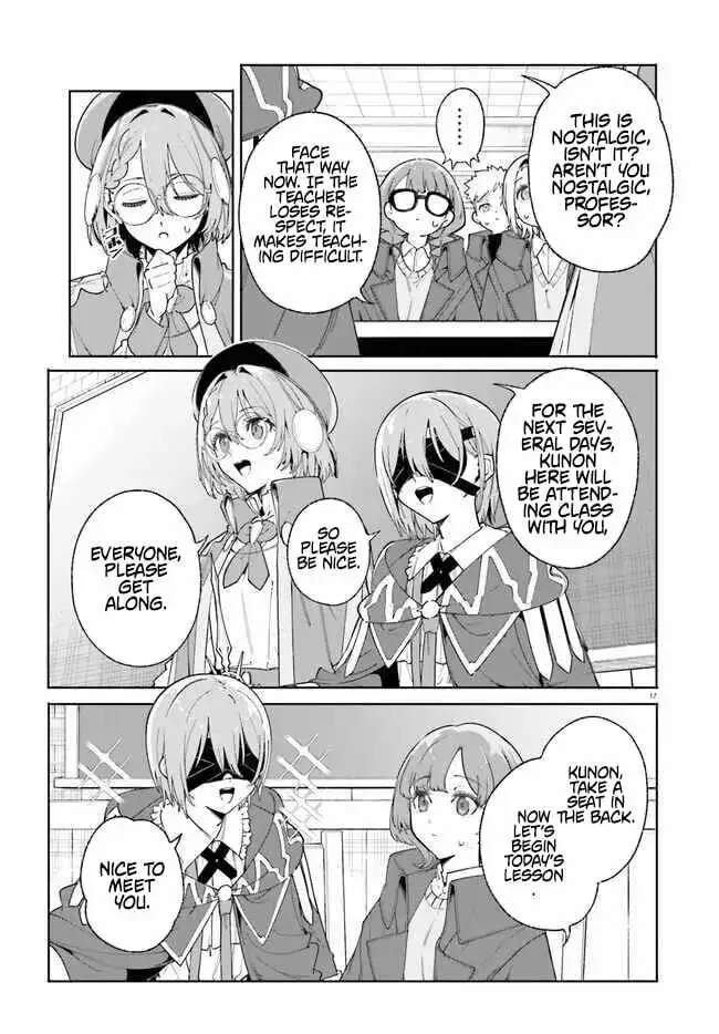 Majutsushi Kunon wa Miete Iru Chapter 33.1 — Page 18